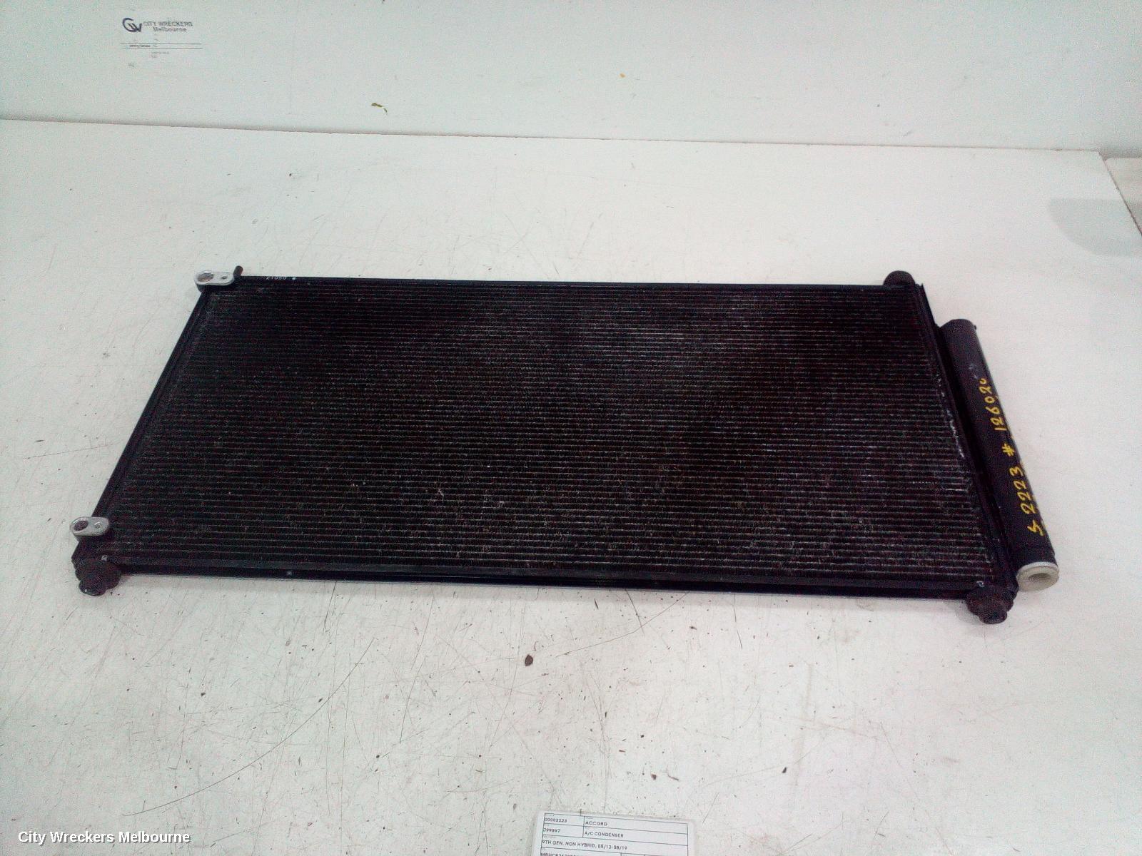 HONDA ACCORD A/C CONDENSER, 9TH GEN, NON HYBRID, 05/2013 - 08/2019 - Image 3
