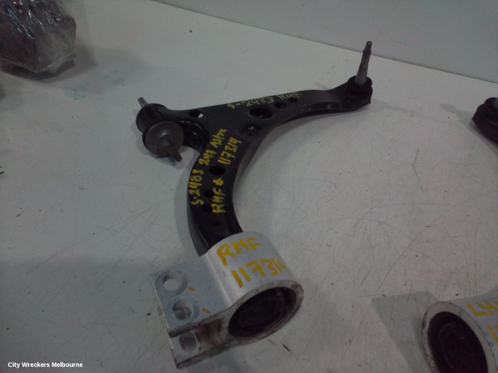 HOLDEN ASTRA RIGHT FRONT LOWER CONTROL ARM, BL, SEDAN, 05/2017 - 12/2020 - Image 1