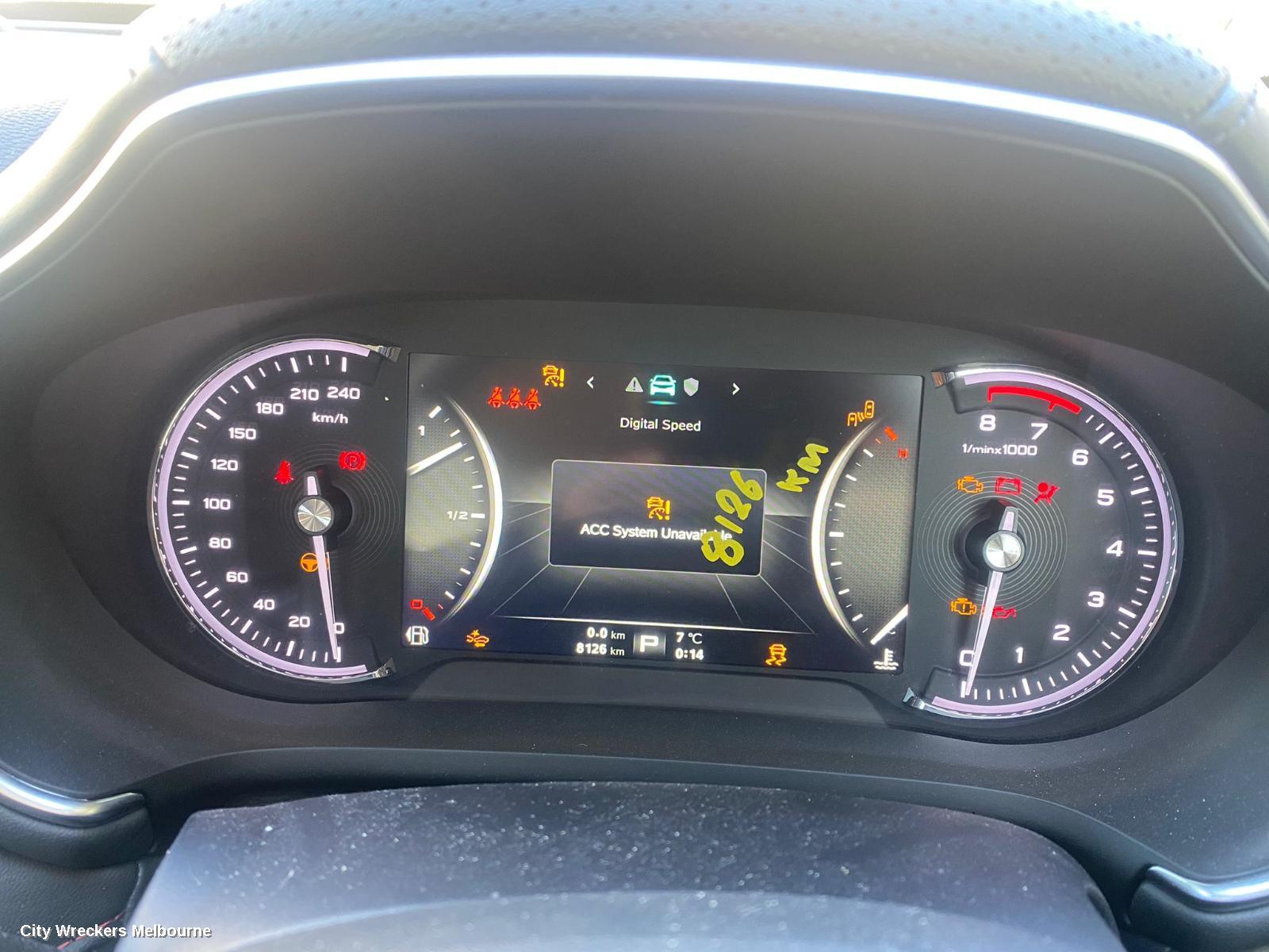 MG HS INSTRUMENT CLUSTER, PETROL, AUTO T/M, SAS23, 09/2019 ONWARDS - Image 1