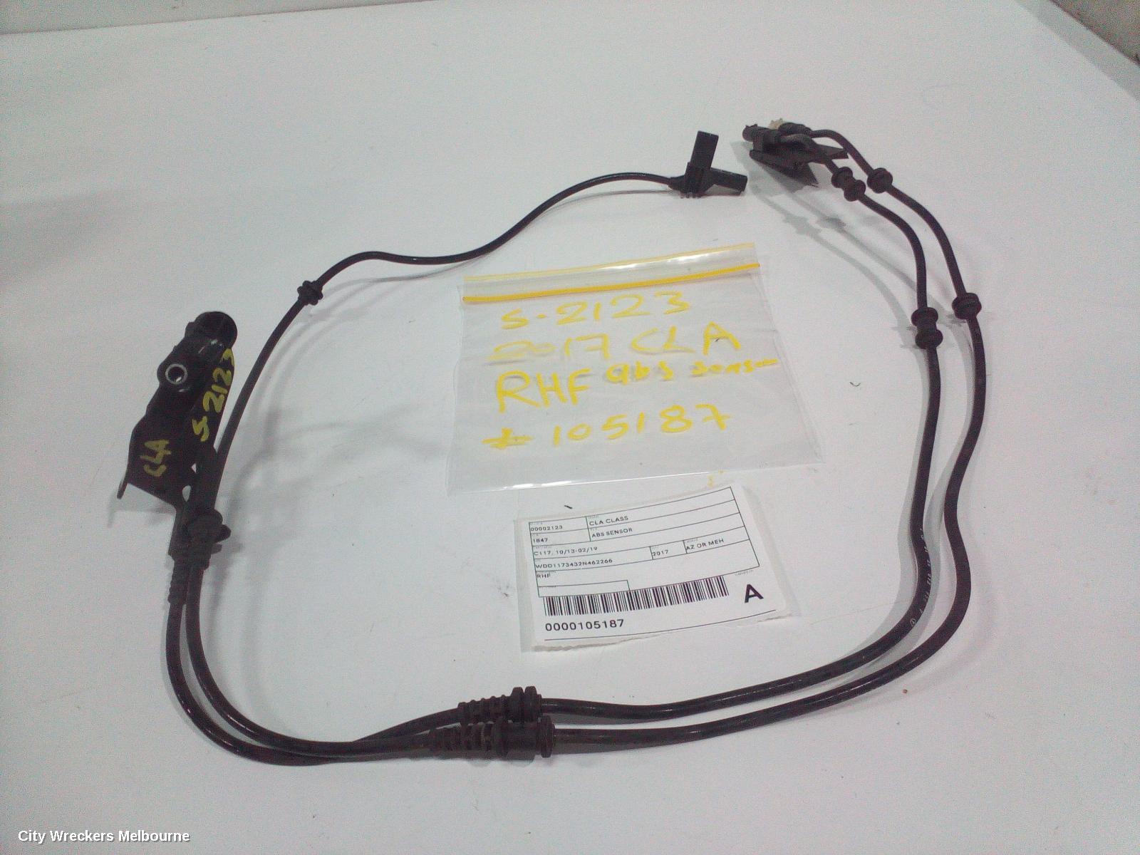 MERCEDES CLA CLASS ABS SENSOR, C117, 10/2013 - 02/2019 - Image 1