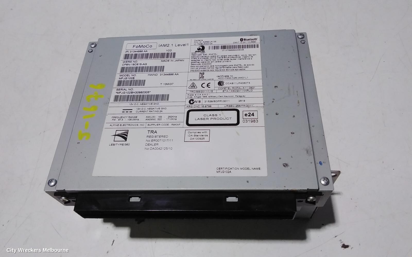 LAND ROVER RANGEROVER EVOQUE RADIO/CD/DVD/SAT/TV, DISPLAY SCREEN, L538, 11/2011 - 01/2019 - Image 2