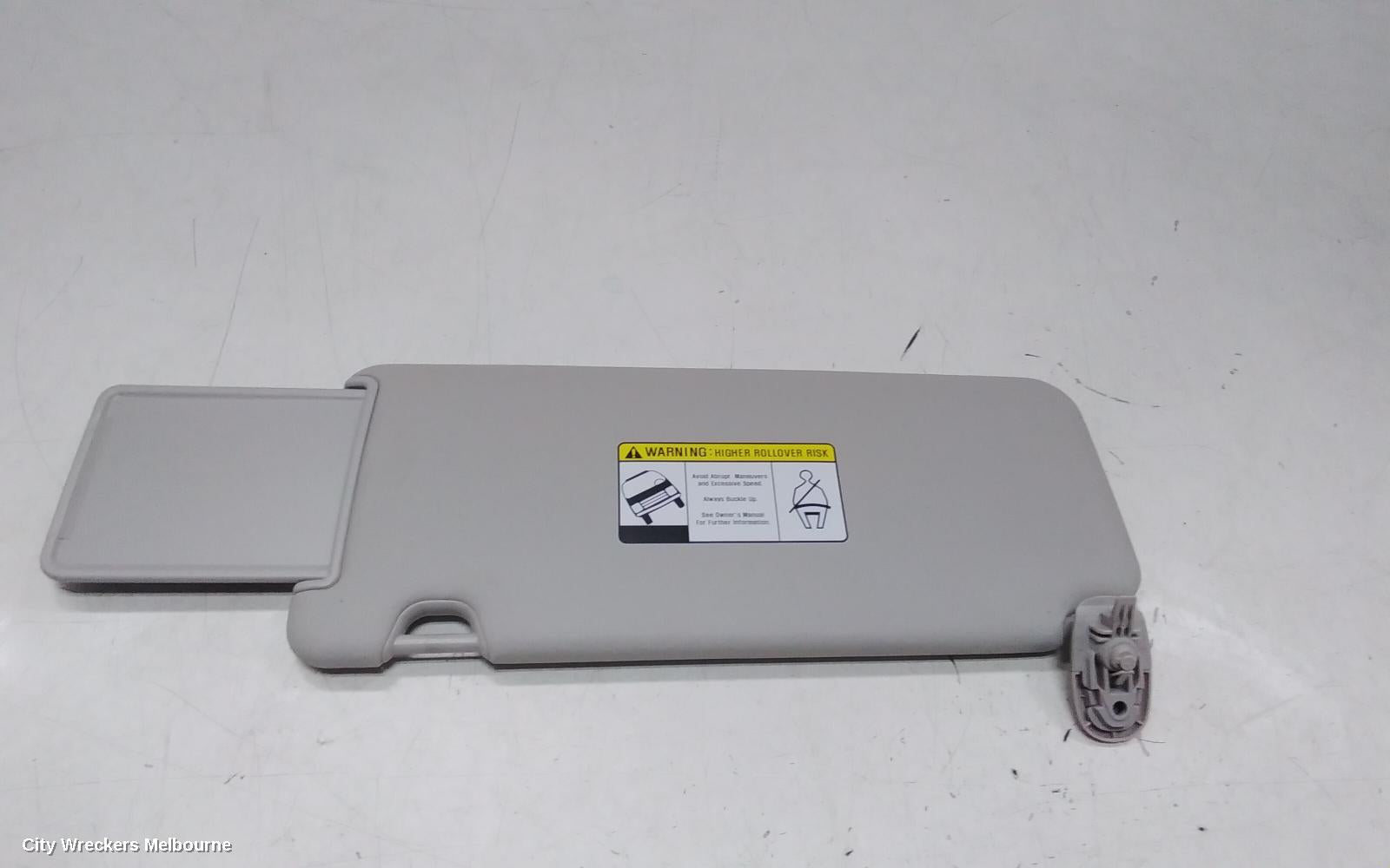 HYUNDAI TUCSON SUNVISOR, NX4, RH SIDE, GREY, 02/2021 - 01/2024 - Image 2