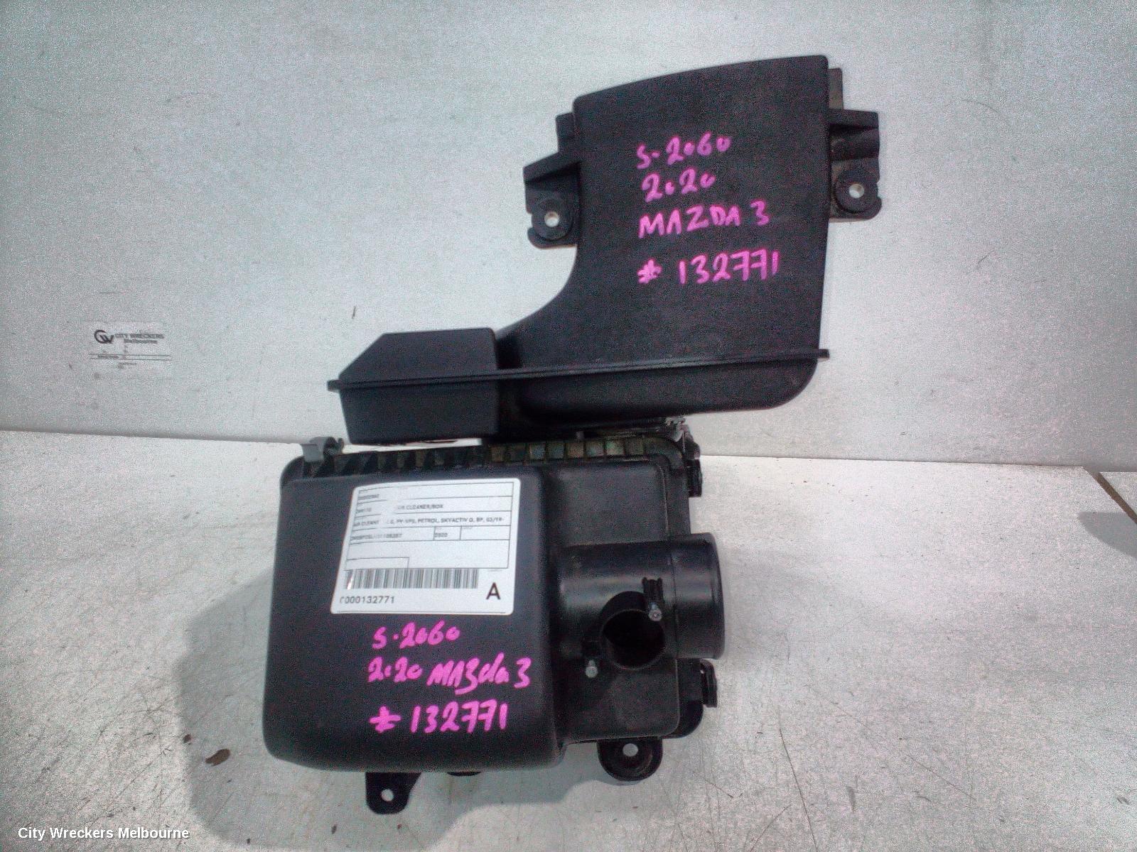 MAZDA 3 AIR CLEANER/BOX, AIR CLEANER, 2.5, PY-VPS, PETROL, SKYACTIV G, BP, 03/2019 ONWARDS - Image 1