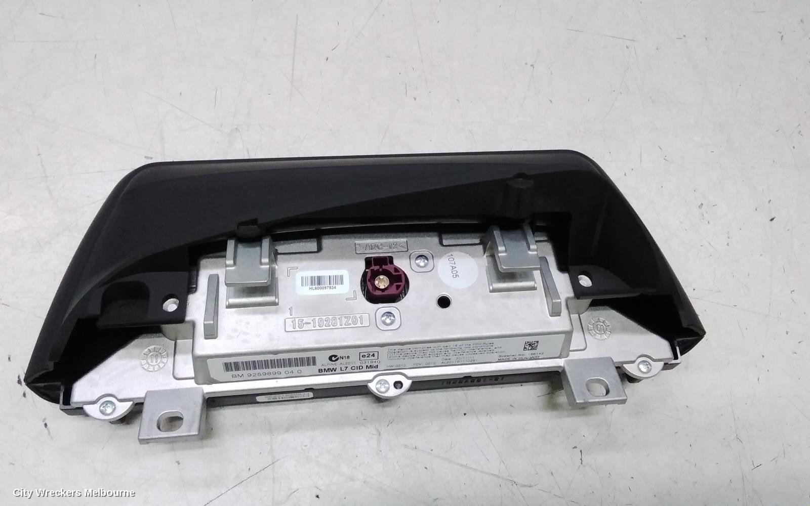 BMW 1 SERIES RADIO/CD/DVD/SAT/TV, DISPLAY UNIT, 6.5IN NAV SYSTEM BUSINESS, F20, HATCH, 06/2011 - 05/2019 - Image 3