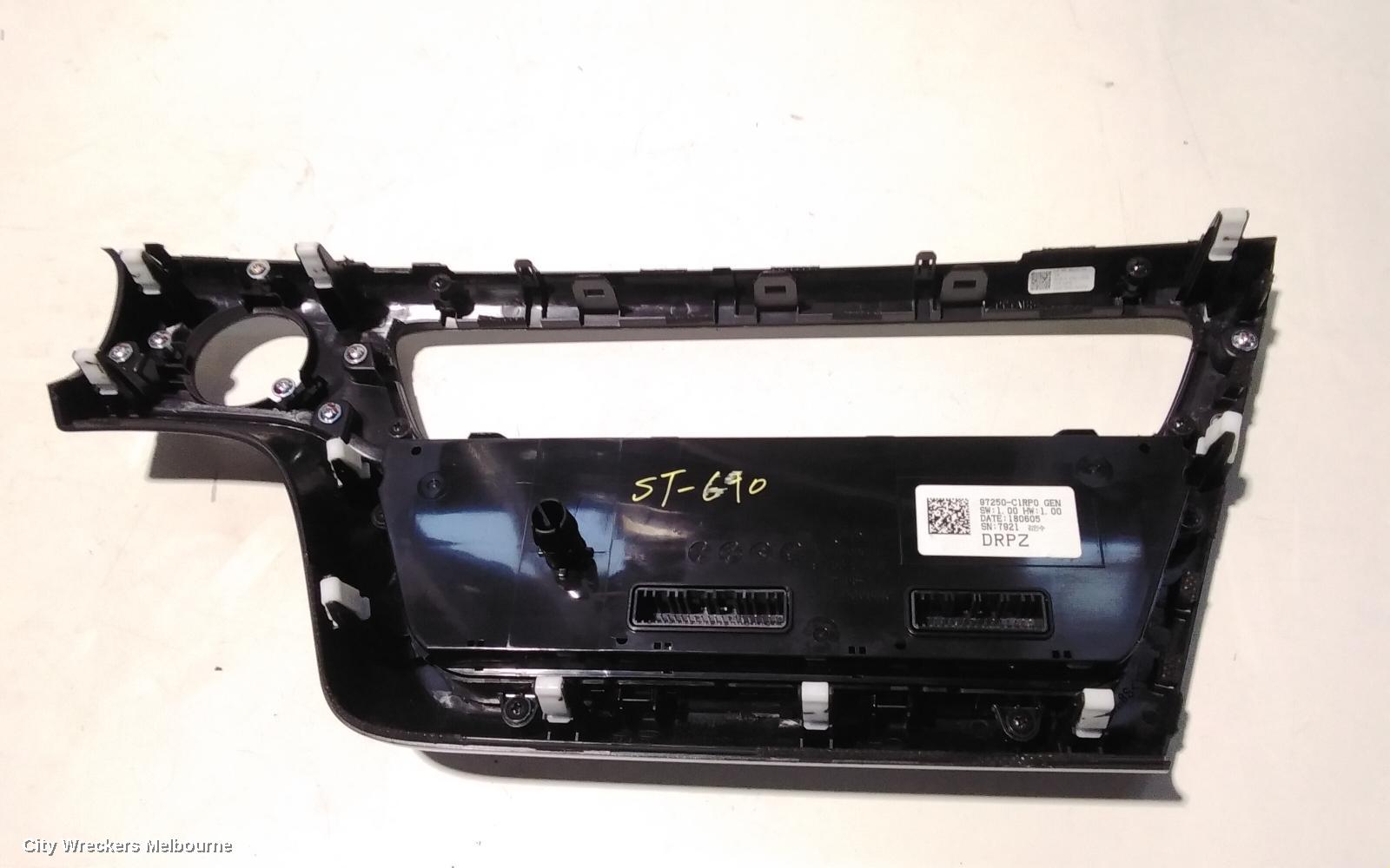 HYUNDAI SONATA HEATER/AC CONTROLS, CLIMATE CONTROL TYPE, LF, 08/2017 - 01/2020 - Image 3
