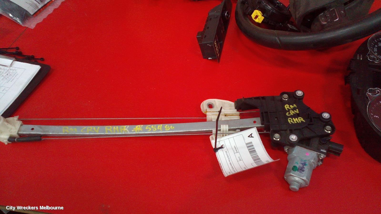 HONDA CRV RIGHT REAR WND REG/MOTOR, RM, 11/2012 - 04/2017 - Image 1