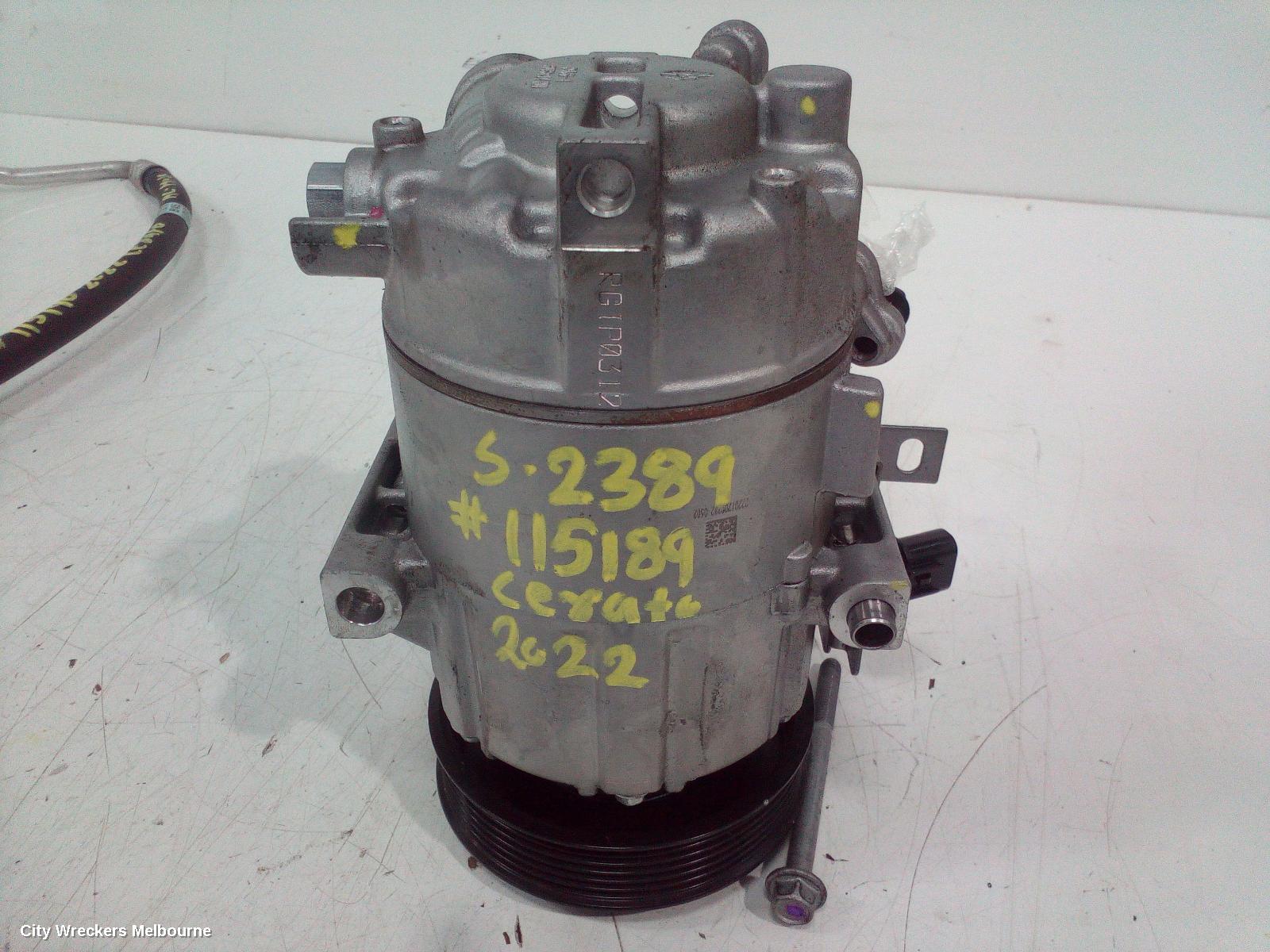 KIA CERATO A/C COMPRESSOR, BD, 2.0, PETROL, 04/2018 ONWARDS - Image 2