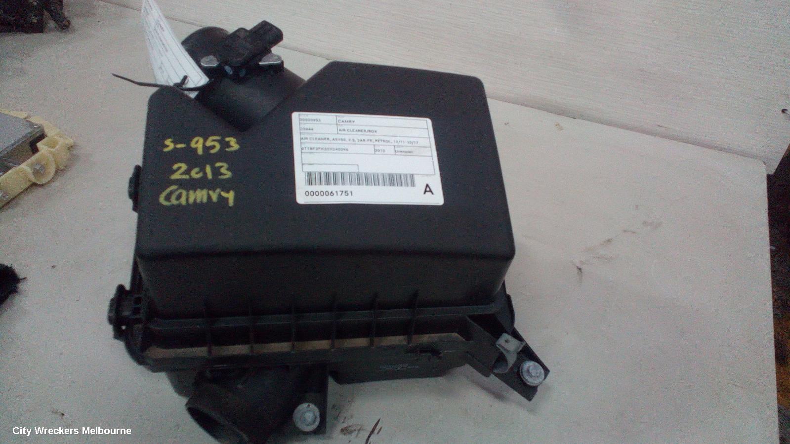 TOYOTA CAMRY AIR CLEANER/BOX, AIR CLEANER, ASV50, 2.5, 2AR-FE, PETROL, 12/2011 - 10/2017 - Image 1