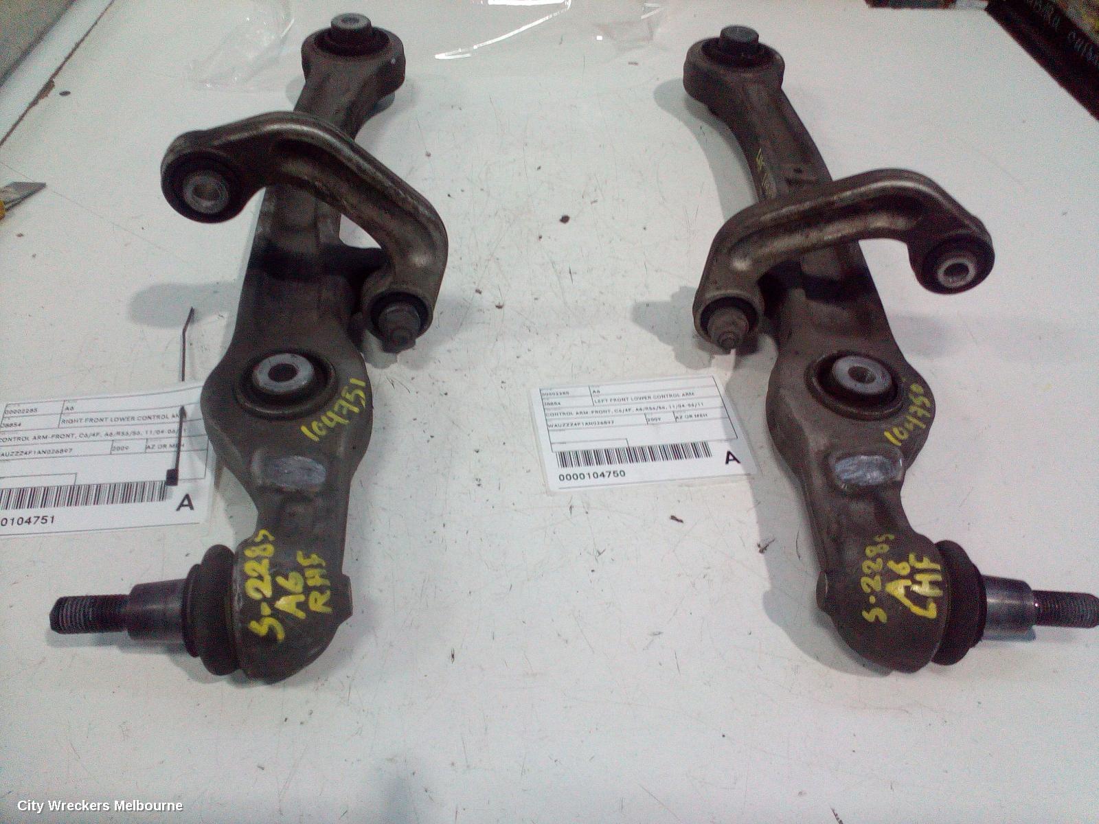 AUDI A6 RIGHT FRONT LOWER CONTROL ARM, CONTROL ARM-FRONT, C6/4F, A6/RS6/S6, 11/2004 - 06/2011 - Image 3
