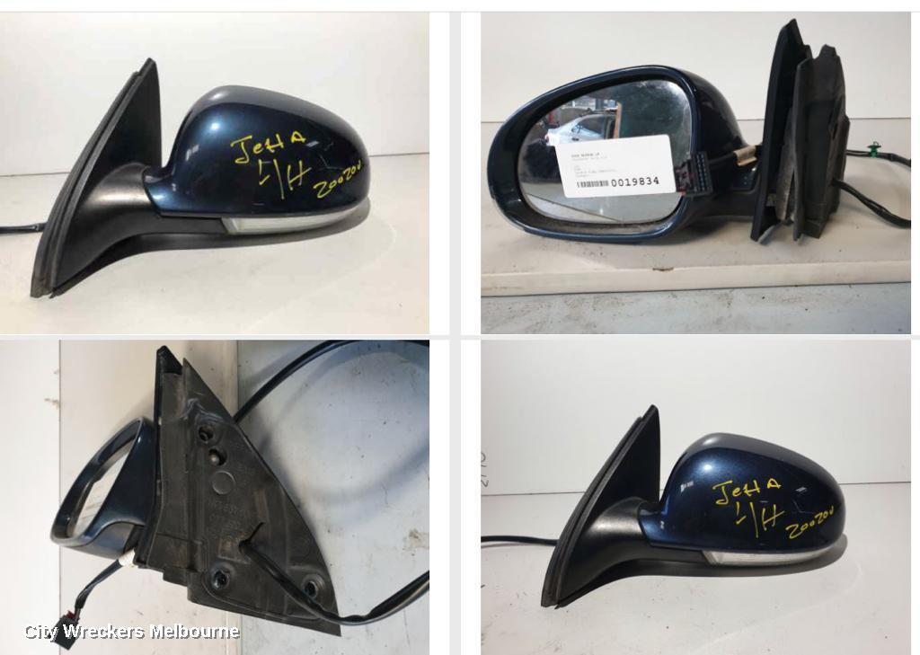 VOLKSWAGEN JETTA LEFT DOOR MIRROR, 1KM, HEATED, NON MEMORY TYPE, 6 WIRES, 02/2006 - 07/2011 - Image 1
