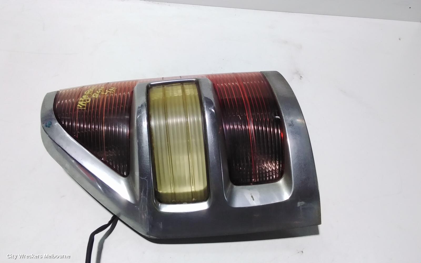 MITSUBISHI PAJERO LEFT TAILLIGHT, NM, IN BODY, CHROME SURROUND TYPE, 05/2000 - 10/2002 - Image 3