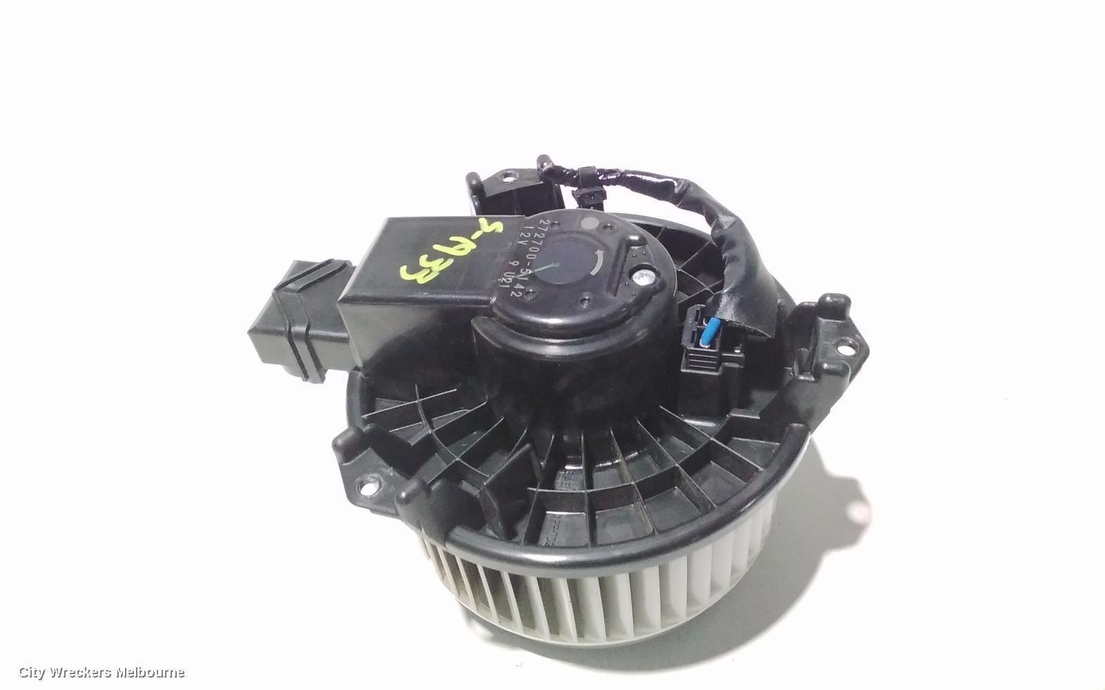 TOYOTA RAV4 HEATER FAN MOTOR, XA40, NON CLIMATE CONTROL TYPE, 2 PIN, 12/2012 - 11/2018 - Image 2