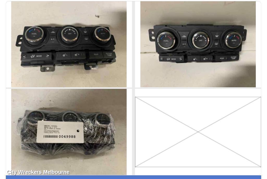 MAZDA CX9 HEATER/AC CONTROLS, MAIN CONTROL, W/ HEATED SEAT TYPE, TB, 06/2009 - 12/2015 - Image 1