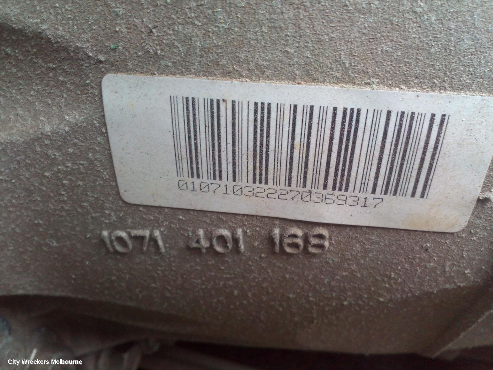LDV G10 TRANS/GEARBOX, AUTO, PETROL, 2.0, TURBO, SV7A/SV7C, WAGON/VAN, 04/2015 - 05/2021 - Image 2