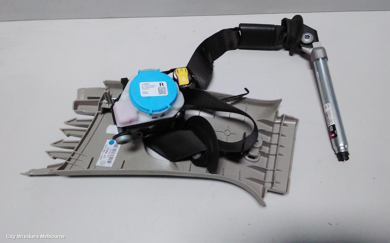 HOLDEN COMMODORE SEATBELT/STALK, RH FRONT, SEAT BELT ONLY, ZB, HATCH/WAGON, 10/2017 - 12/2020 - Image 2