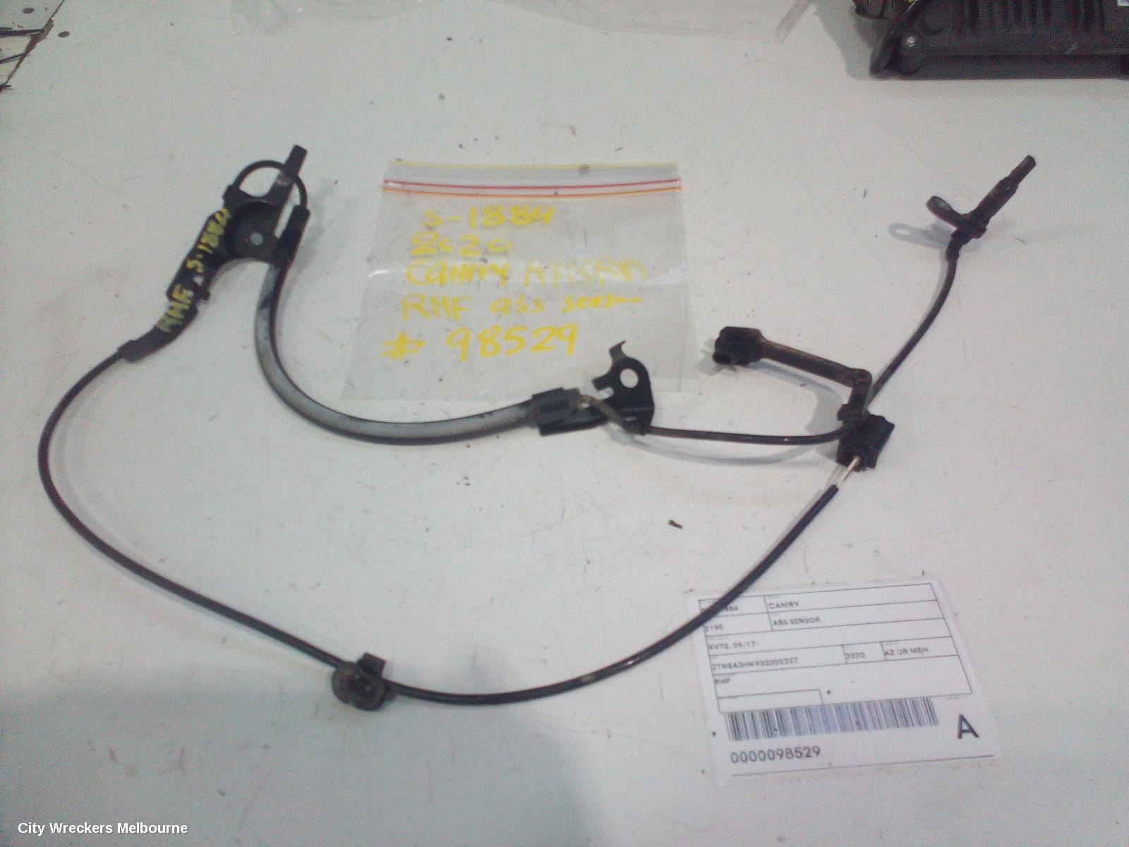 TOYOTA CAMRY ABS SENSOR, RH FRONT, XV70, A25A-FXS, HEV, 09/2017 - 05/2024 - Image 1