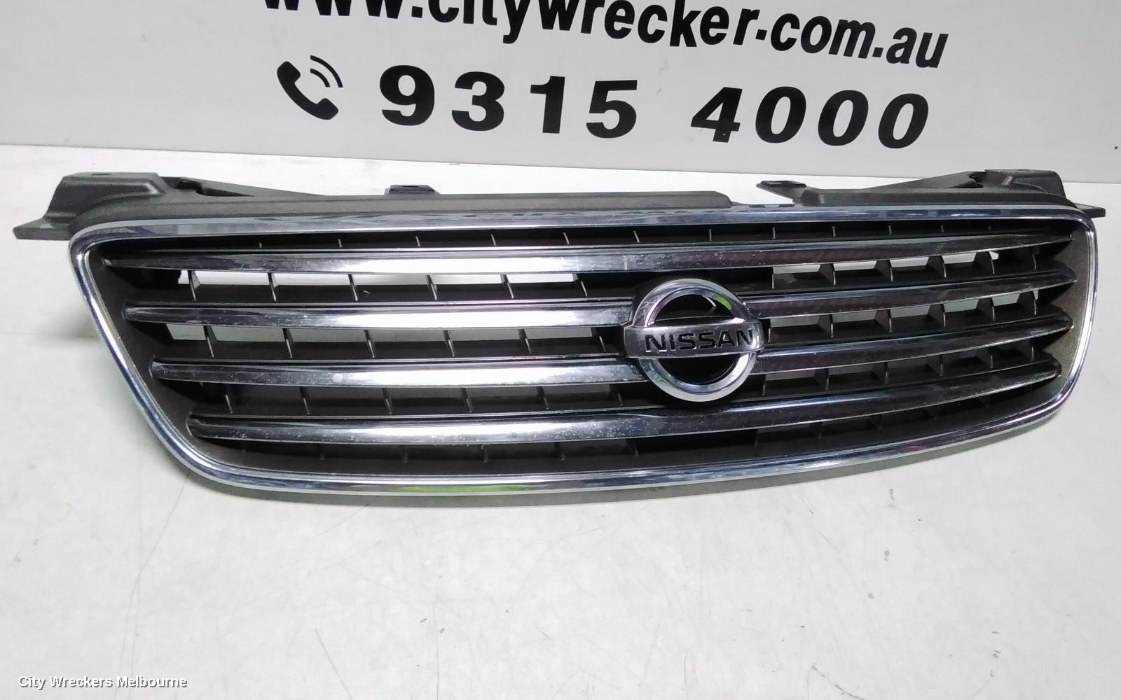 NISSAN PULSAR GRILLE, N16 SII, SEDAN, HORIZONTAL SLAT TYPE, 08/2003 - 12/2005 - Image 3