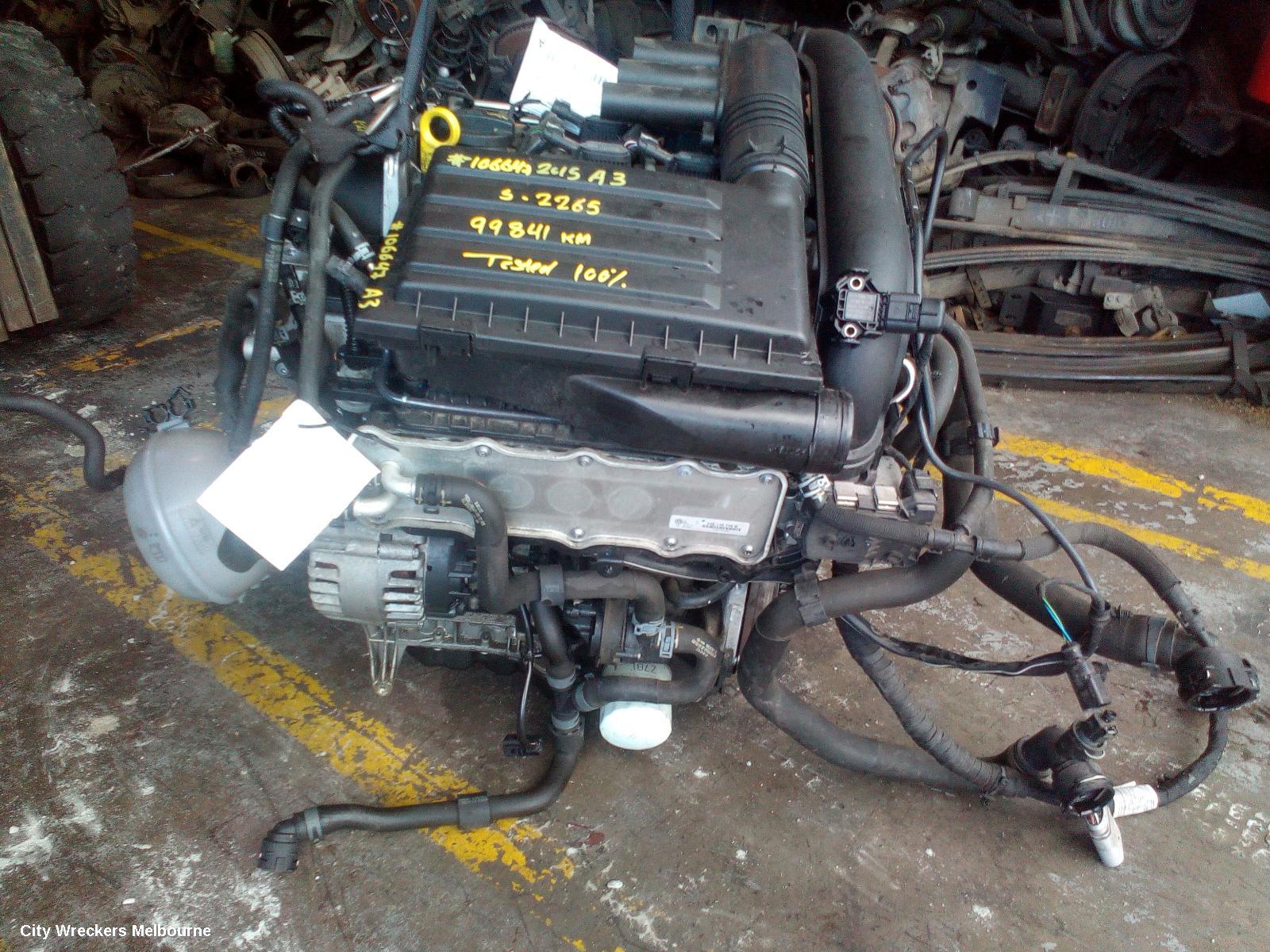 AUDI A3 ENGINE, PETROL, 1.4, TURBO, 8V (A3), CZEA CODE, 05/2013 - 10/2020 - Image 3