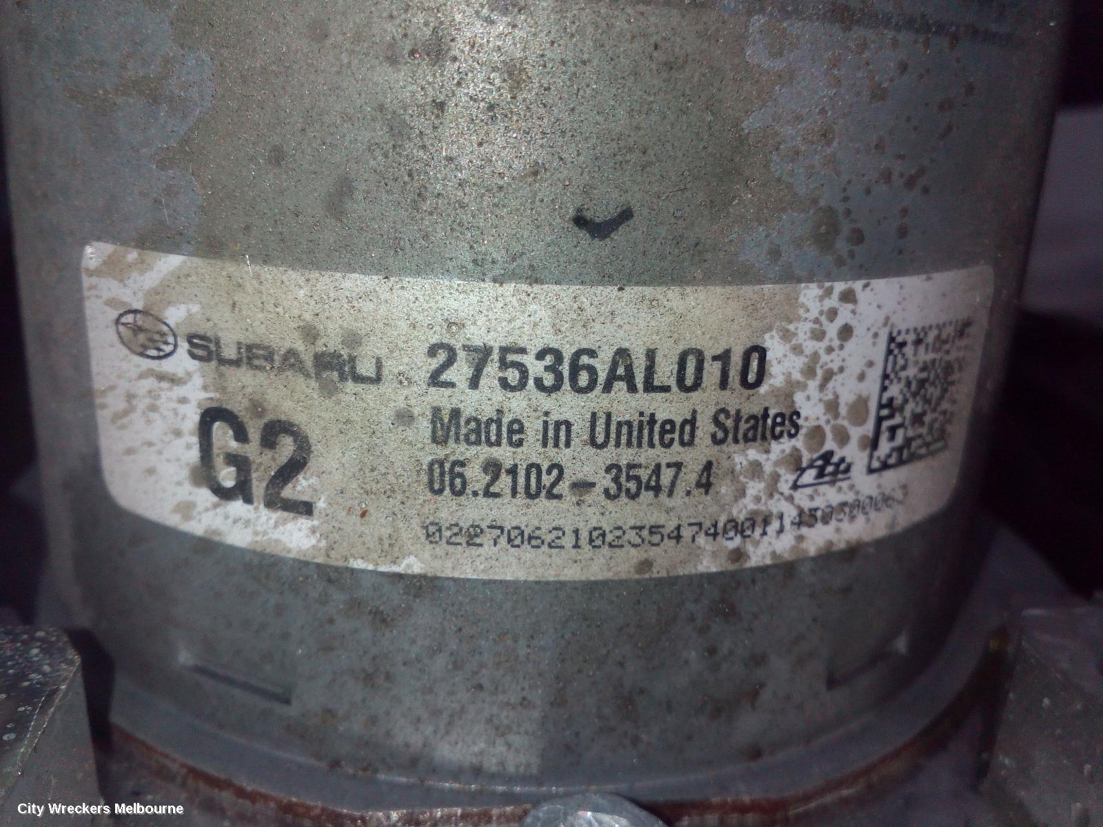 SUBARU OUTBACK ABS PUMP/MODULATOR, 6TH GEN, P/N 27536AL010, 08/2014 - 12/2020 - Image 3