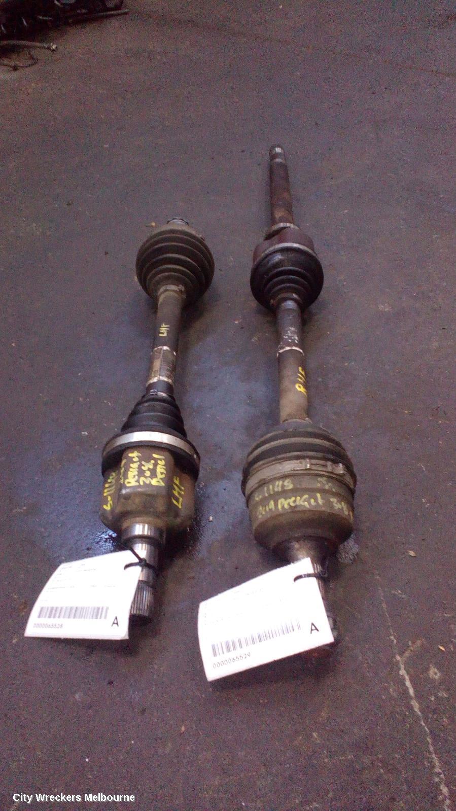 PEUGEOT 308 RIGHT DRIVESHAFT, T7, 09/2007 - 01/2014 - Image 2