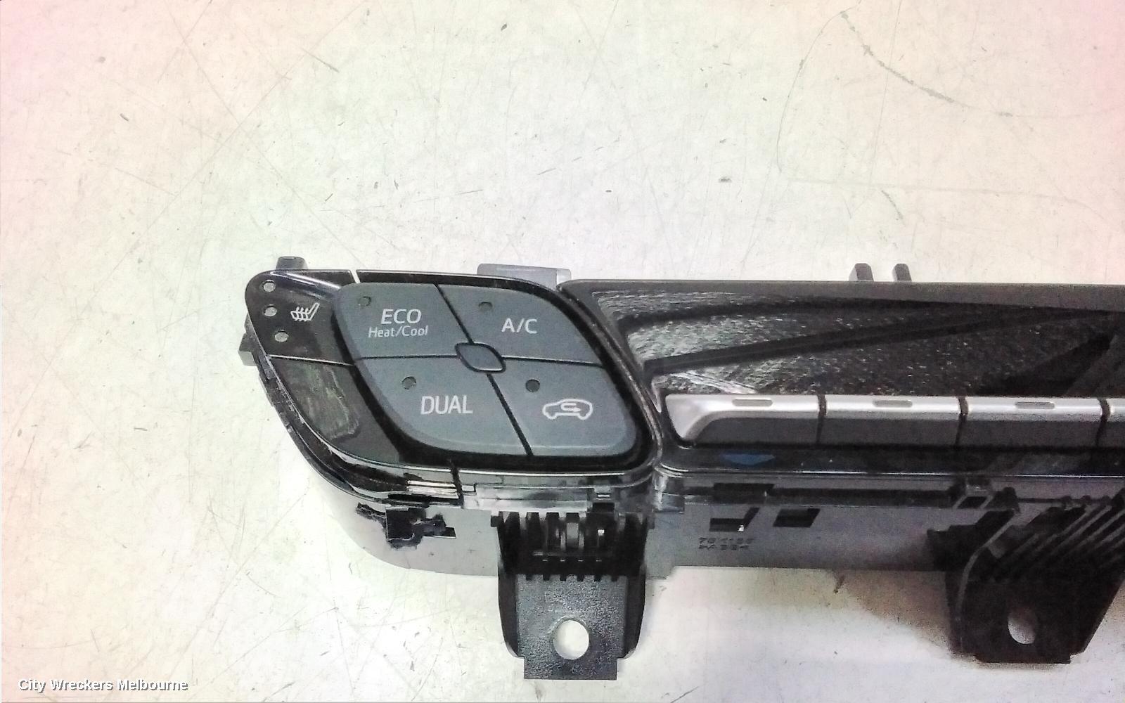 TOYOTA C-HR HEATER/AC CONTROLS, DUAL ZONE CLIMATE CONTROL TYPE, NGX10R/NGX50R/ZYX10R, 12/2016 ONWARDS - Image 3