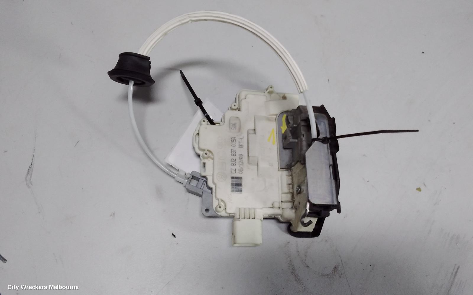 AUDI Q7 DOOR/BOOT/GATE LOCK, LEFT FRONT DOOR LOCK, 4L, DUAL ROW (7 PIN), P/N 8J2837015A, 09/2006 - 11/2009 - Image 2