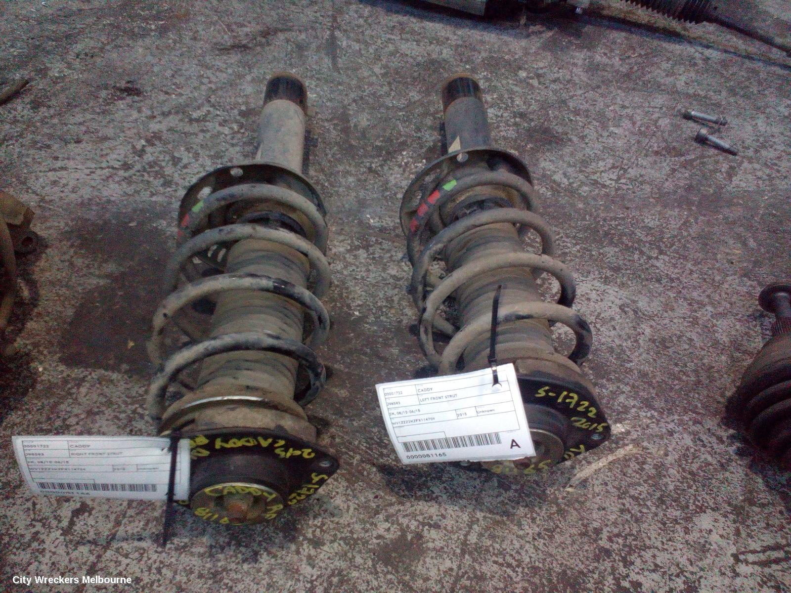VOLKSWAGEN CADDY RIGHT FRONT STRUT, 2K, 08/2010 - 06/2015 - Image 2