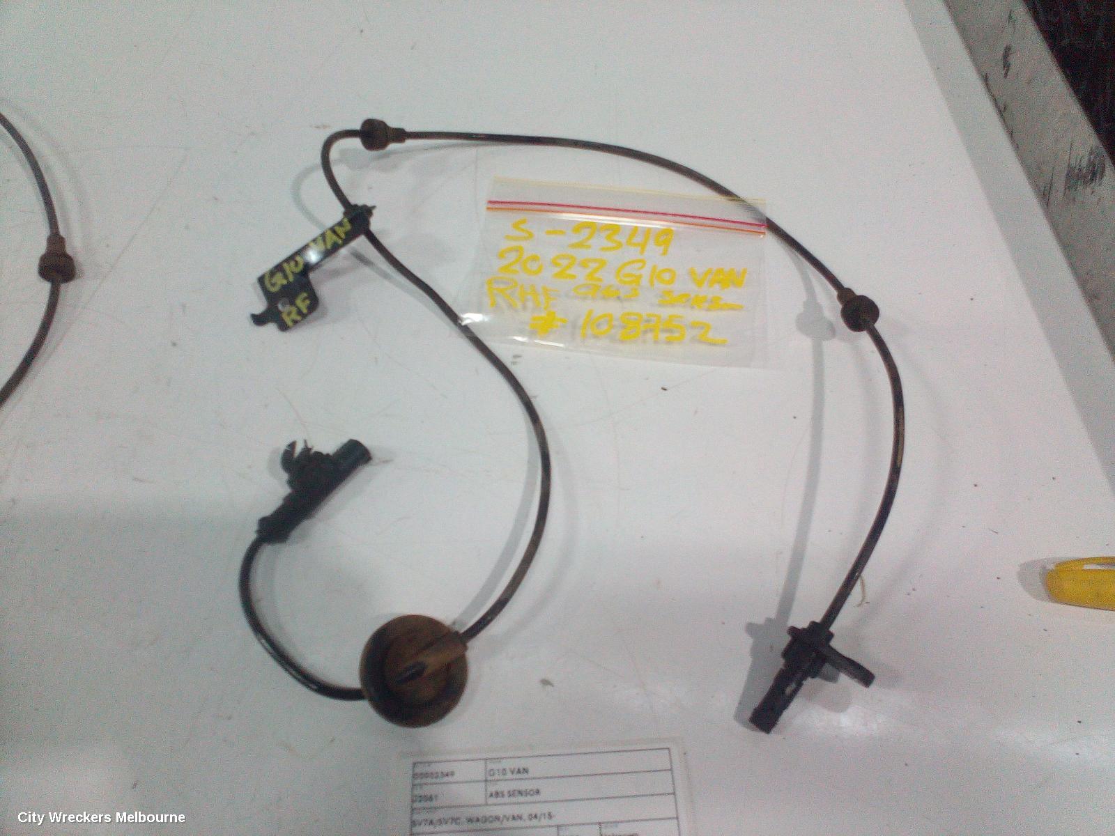 LDV G10 ABS SENSOR, SV7A/SV7C, WAGON/VAN, RH FRONT, 04/2015 ONWARDS - Image 3