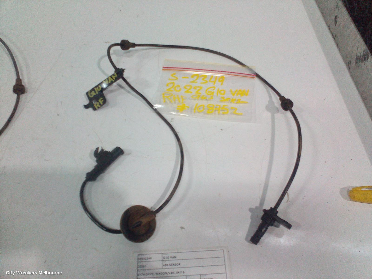 LDV G10 ABS SENSOR, SV7A/SV7C, WAGON/VAN, RH FRONT, 04/2015 ONWARDS - Image 3