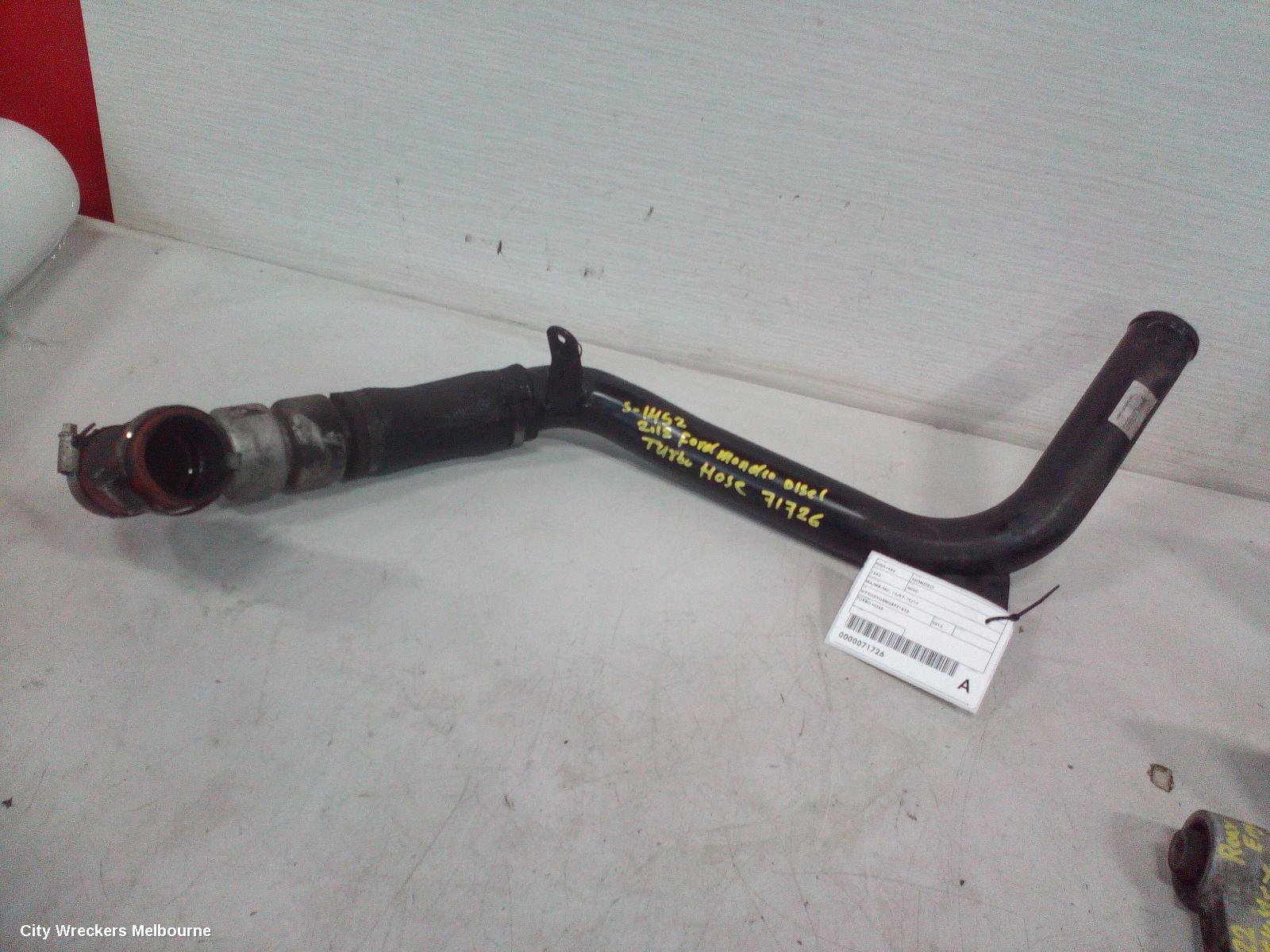 FORD MONDEO, MA/MB/MC, 10/2007 - 12/2014, TURBO HOSE: 71726 - Image 2