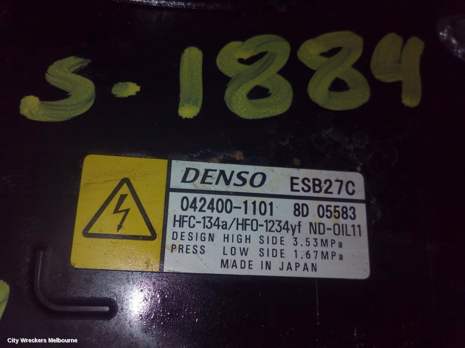 TOYOTA CAMRY A/C COMPRESSOR, XV70, 2.5, A25A-FXS, PETROL, HEV, 09/2017 ONWARDS - Image 1