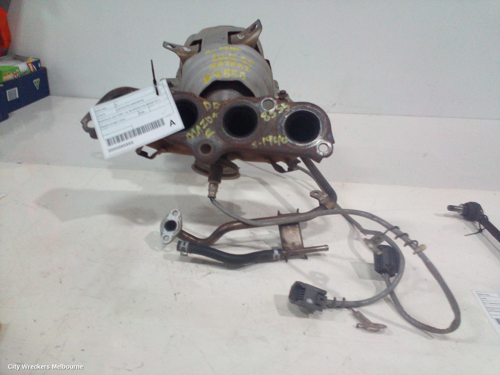 MAZDA 2 CATALYTIC CONVERTER, MANIFOLD-CAT TYPE, 1.5, DE SERIES (VIN JM0DE10Y1), 09/2007 - 04/2010 - Image 1