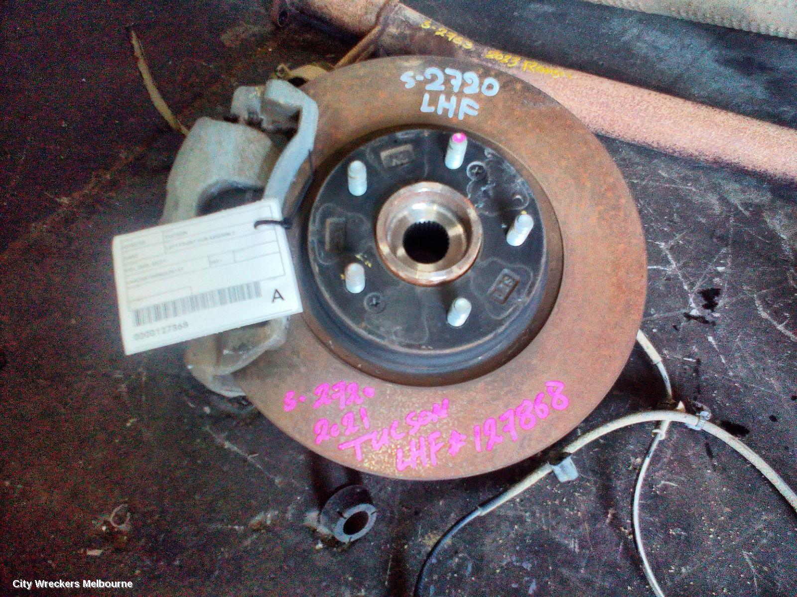 HYUNDAI TUCSON LEFT FRONT HUB ASSEMBLY, NX4, 2WD, 02/2021 ONWARDS - Image 2
