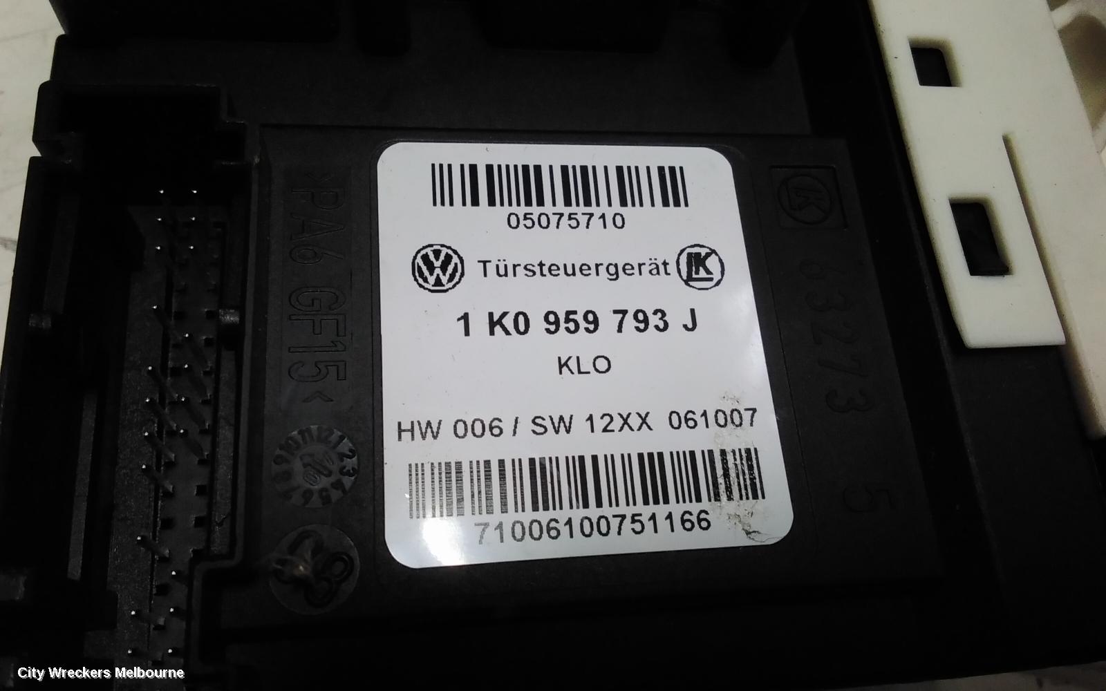 VOLKSWAGEN GOLF RIGHT FRONT WINDOW REG/MOTOR, GEN 5, 5DR HATCH, DOOR REG ASSY (REG AND MOTOR), GTI TYPE, 03/2005 - 02/2009 - Image 3