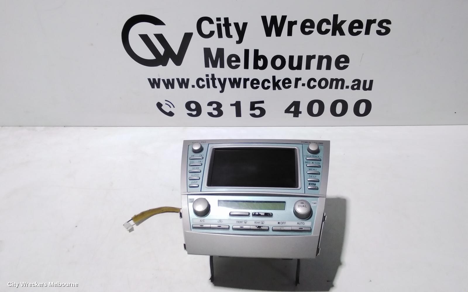 TOYOTA CAMRY RADIO/CD/DVD/SAT/TV, SAT NAV, ACV40, 06/2006 - 03/2009 - Image 2