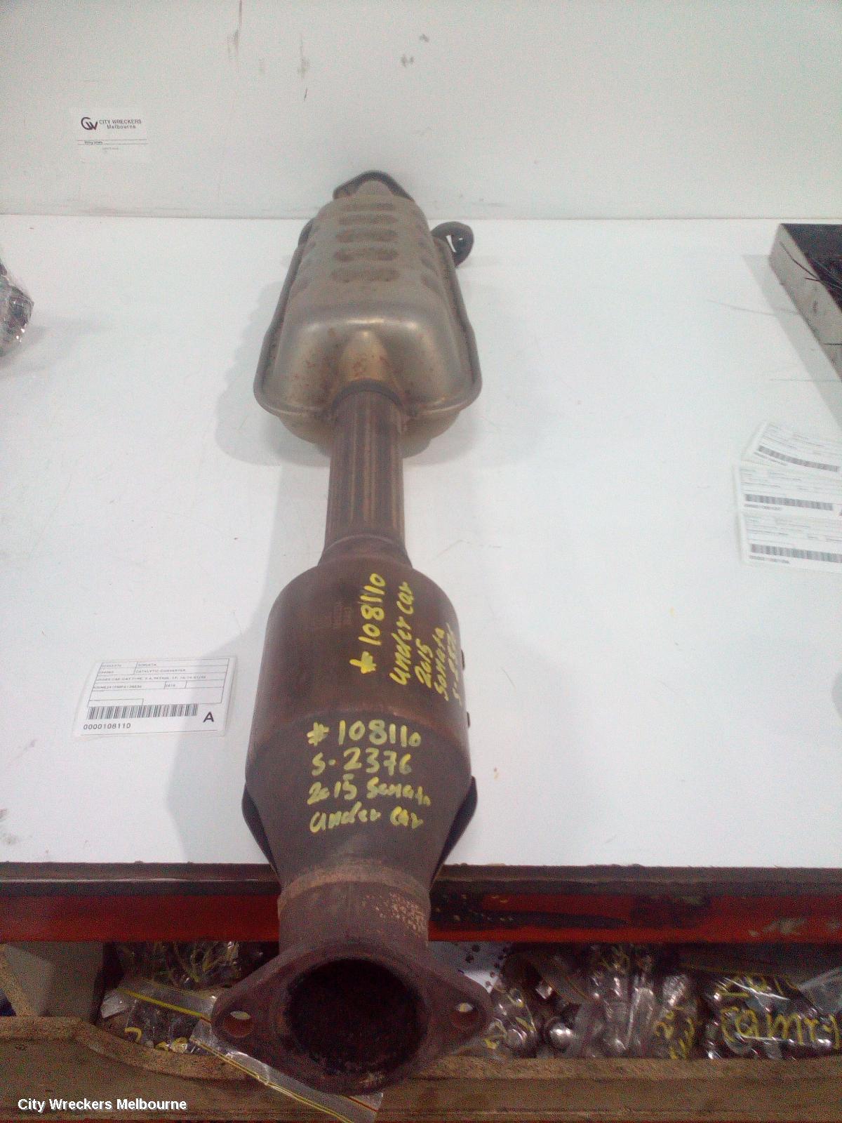 HYUNDAI SONATA CATALYTIC CONVERTER, UNDER CAR-CAT TYPE, 2.4, PETROL, LF, 10/2014 - 01/2020 - Image 2
