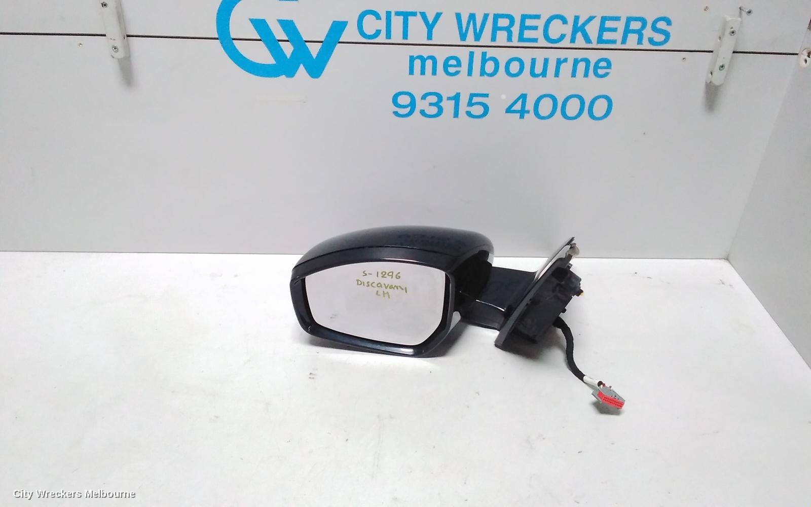 LAND ROVER DISCOVERY SPORT LEFT DOOR MIRROR, L550, NON WATER WADING, W/ MEMORY, NON BLIND SPOT TYPE, W/ SURROUND CAMERA TYPE, 01/2015 - 06/2018 - Image 1