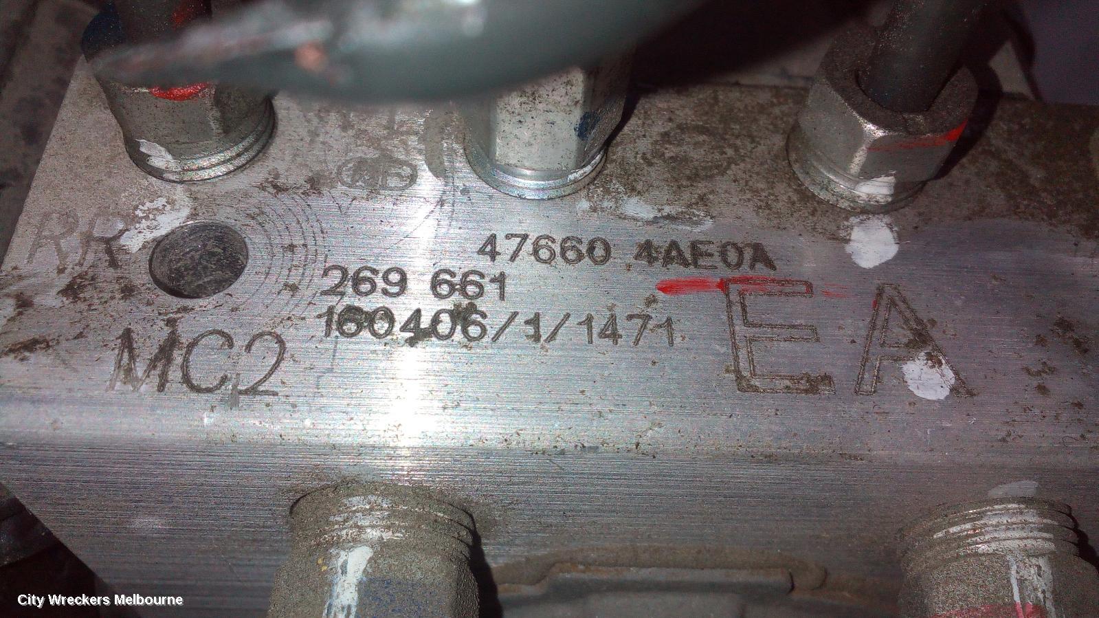 NISSAN PULSAR ABS PUMP/MODULATOR, B17, AUTO, ST/ST-L, 12/2012 - 12/2017 - Image 1