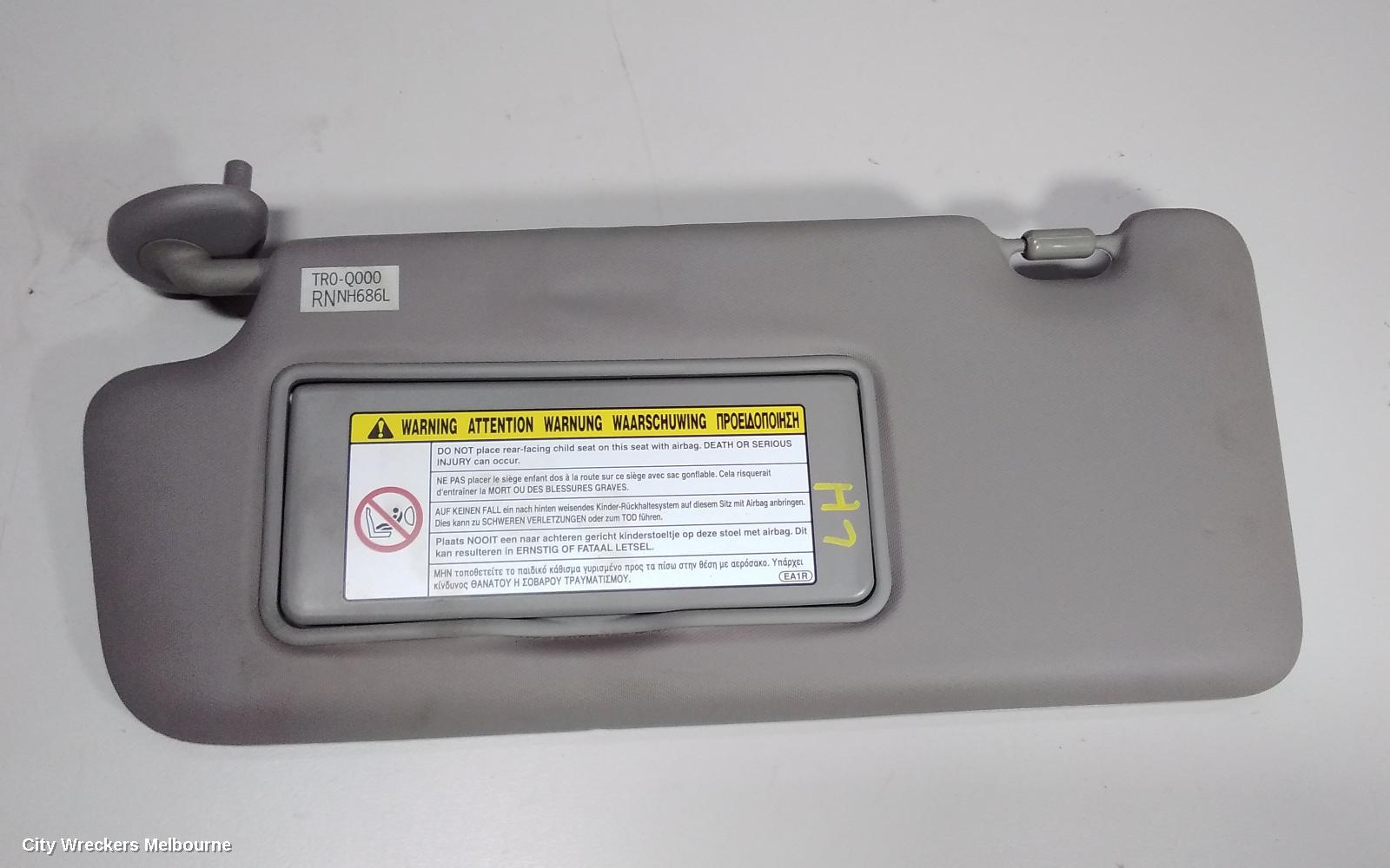 HONDA CIVIC SUNVISOR, 9TH GEN, LH SIDE, 02/2012 - 04/2016 - Image 1