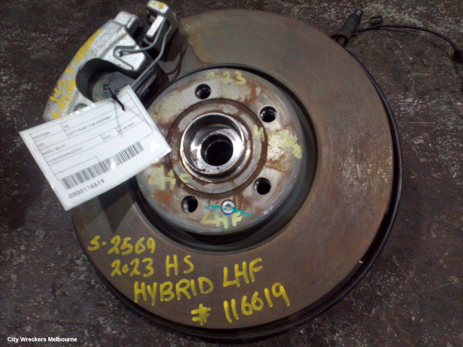 MG HS LEFT FRONT HUB ASSEMBLY, SAS23, 08/2019 - 12/2024 - Image 1