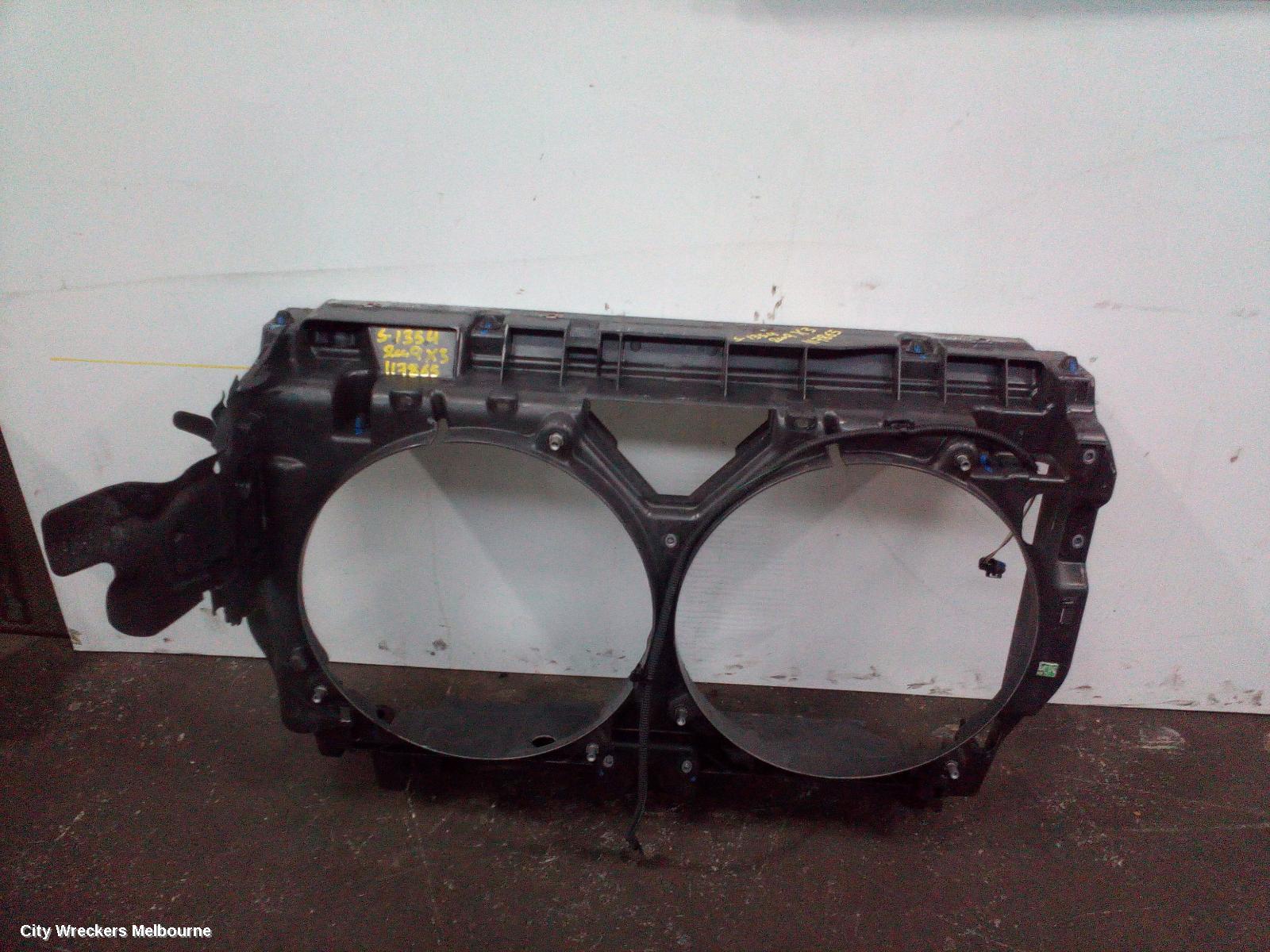 PEUGEOT 407 RADIATOR SUPPORT, VIN VF36*UHZ, 07/2006 - 12/2011 - Image 1