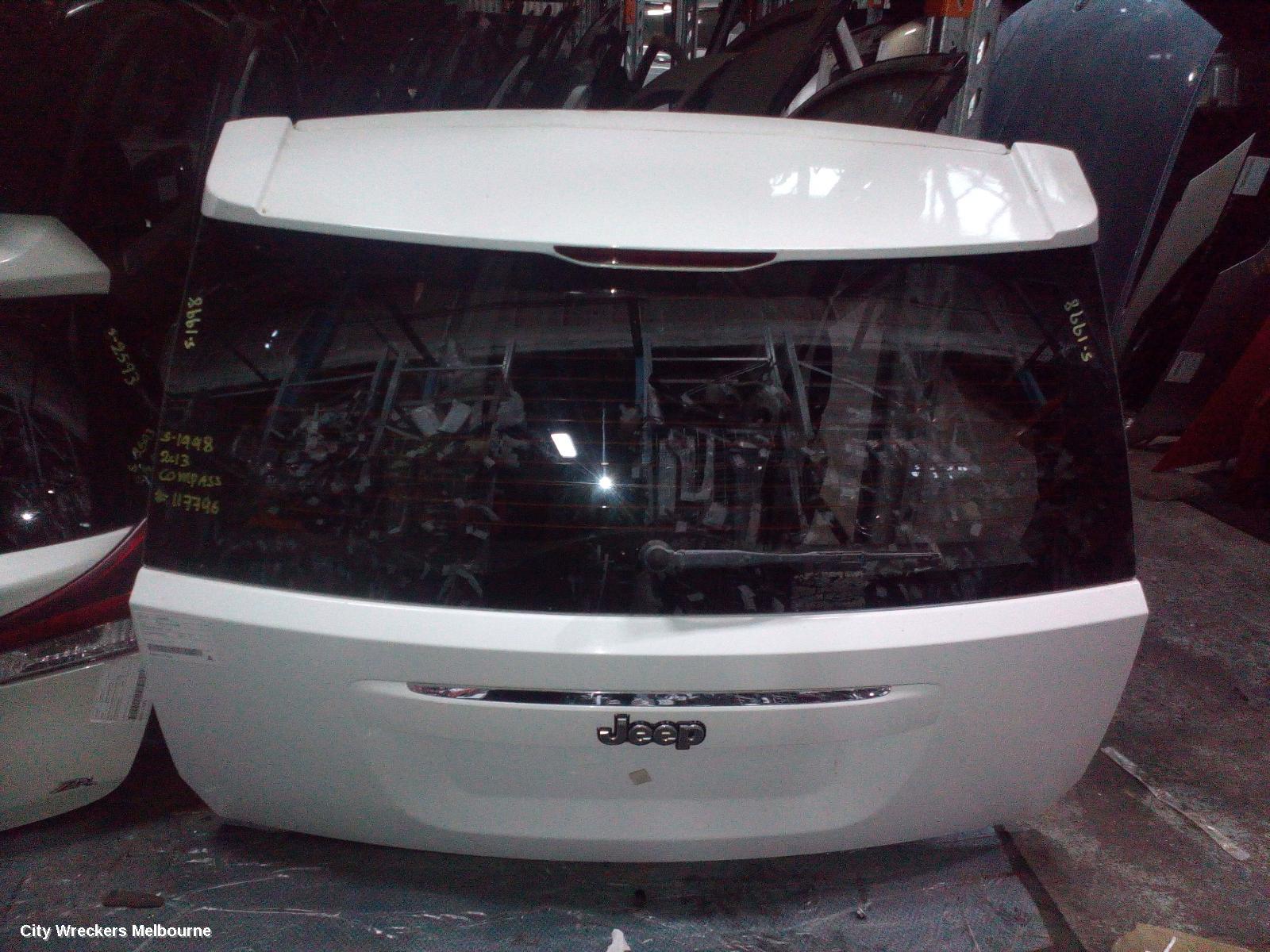 JEEP COMPASS BOOTLID/TAILGATE, TAILGATE, MK, 03/2007 - 12/2016 - Image 1