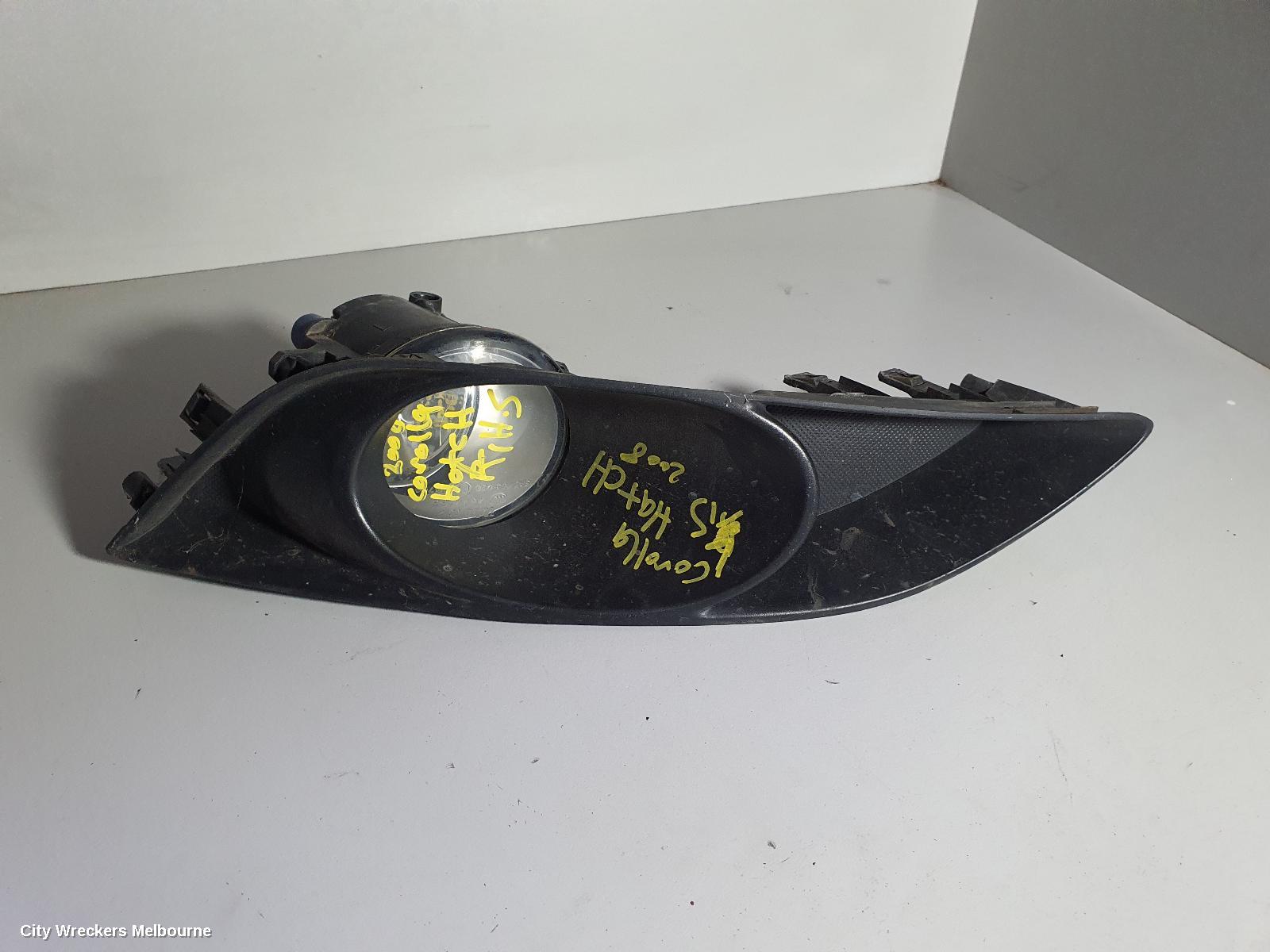 TOYOTA COROLLA LEFT INDICATOR/FOG/SIDE, BUMPER FOGLAMP, ZRE152R, HATCH, 03/2007 - 10/2009 - Image 3