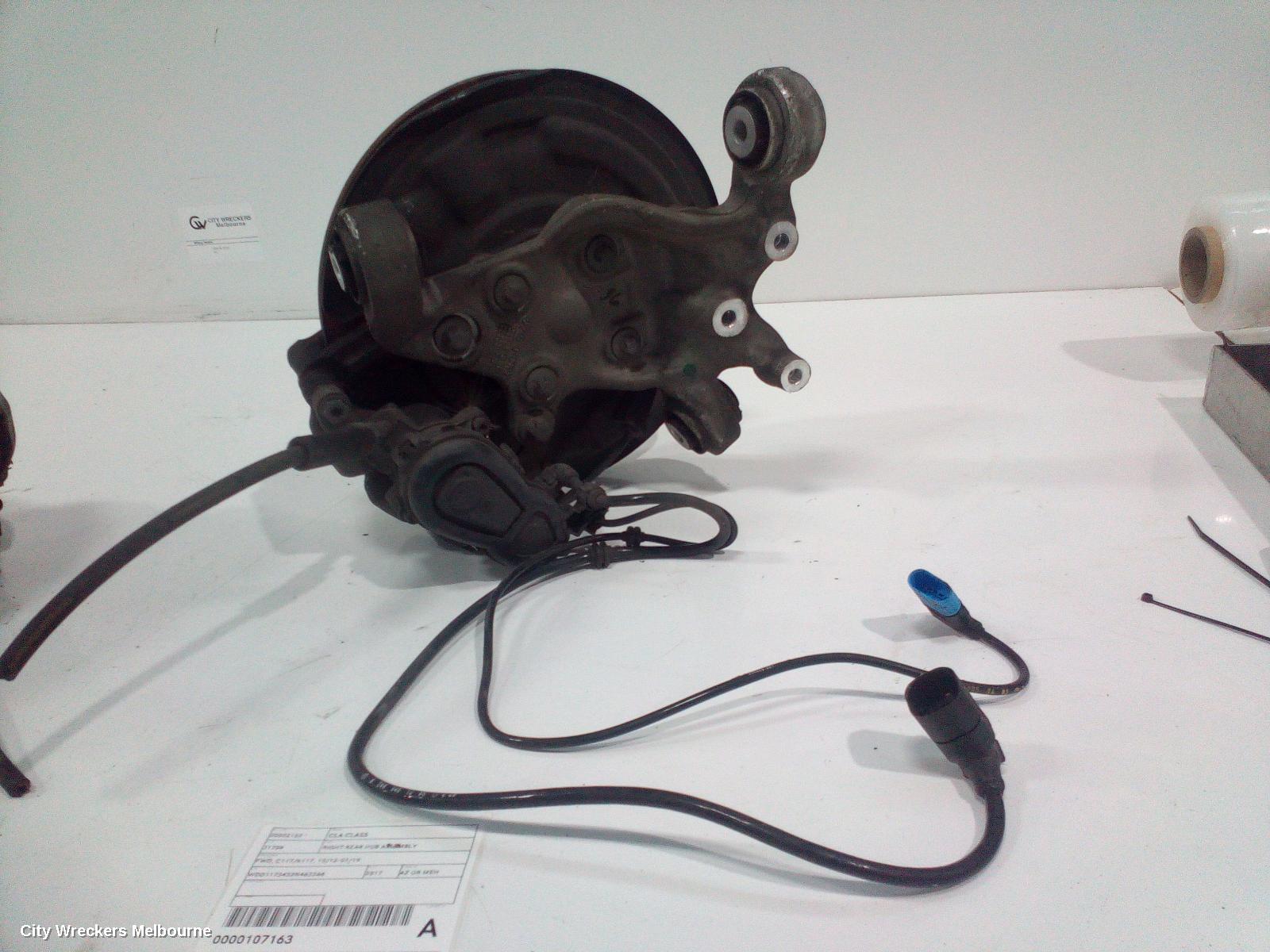 MERCEDES CLA CLASS RIGHT REAR HUB ASSEMBLY, FWD, C117/X117, 10/2013 - 01/2019 - Image 3