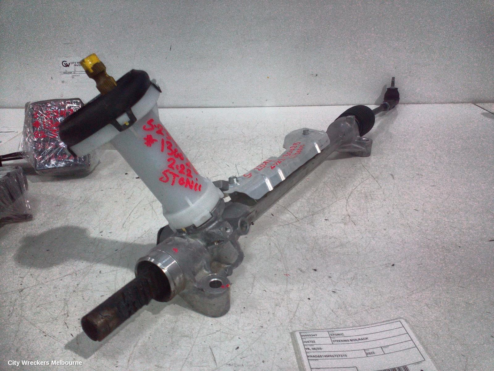 KIA STONIC STEERING BOX/RACK, YB, 08/2020 ONWARDS - Image 1