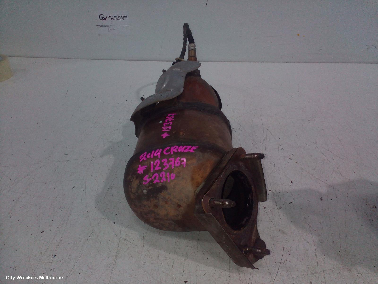 HOLDEN CRUZE CATALYTIC CONVERTER, CATALYTIC CONVERTER, 1.6, PETROL, JH, 03/2013 - 01/2017 - Image 1