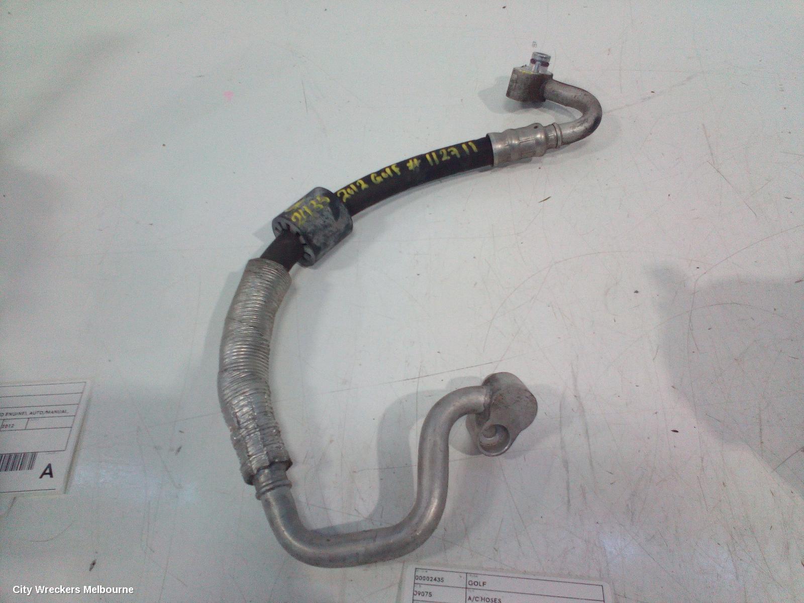 VOLKSWAGEN GOLF A/C HOSES, PETROL, COMPRESSOR TO EVAPORATOR, GEN 6, 10/2008 - 01/2016 - Image 2