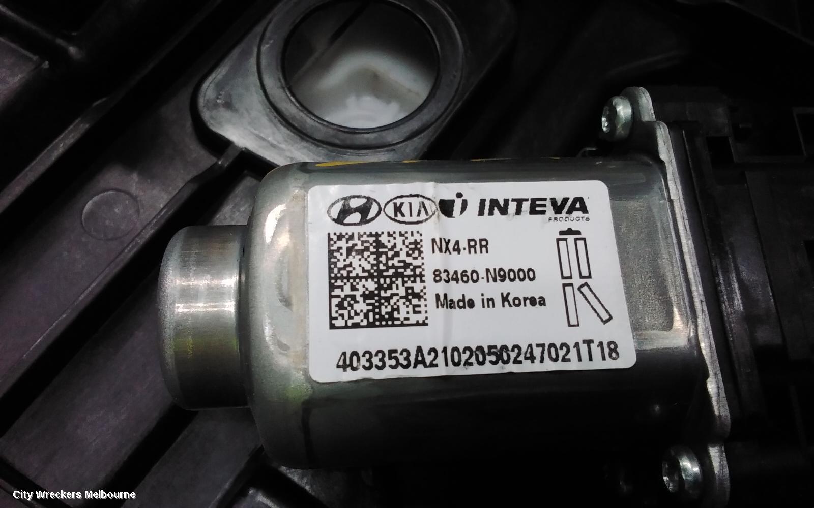 HYUNDAI TUCSON RIGHT REAR WND REG/MOTOR, NX4, DOOR REG ASSY (REG AND MOTOR), 02/2021 ONWARDS - Image 3