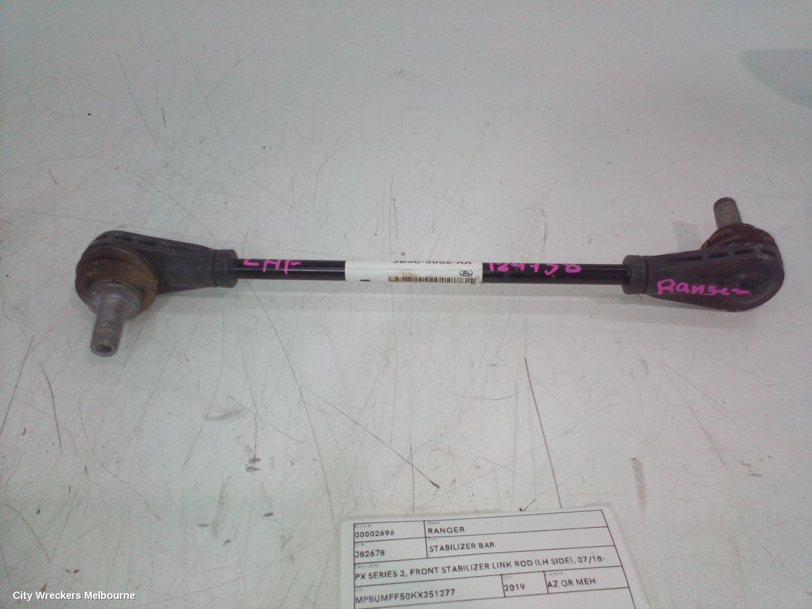 FORD RANGER STABILISER BAR, PX SERIES 3, FRONT STABILIZER LINK ROD (LH SIDE), 07/2018 - 04/2022 - Image 2