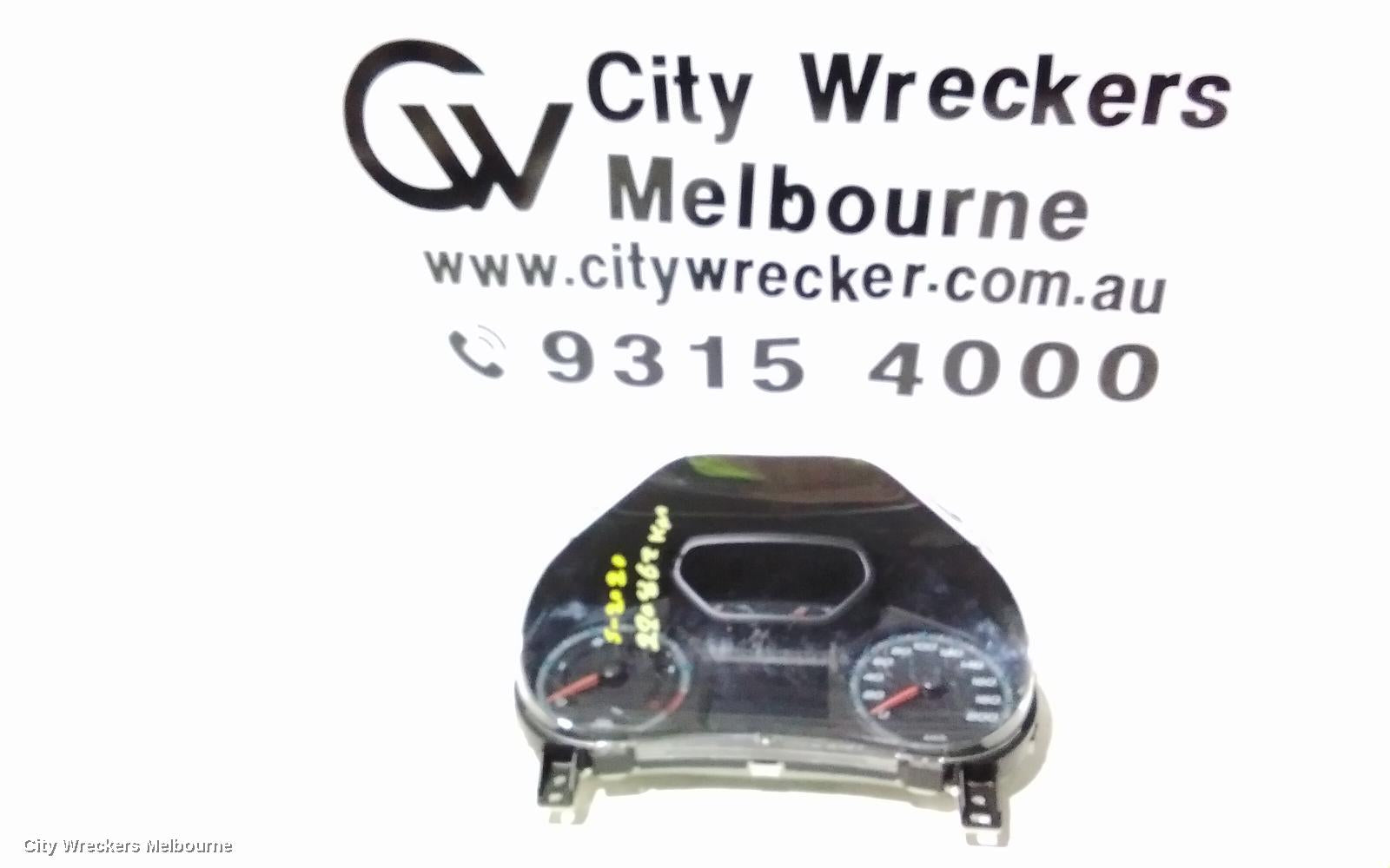 HOLDEN COLORADO INSTRUMENT CLUSTER, AUTO T/M, RG, 07/2016 - 12/2020 - Image 1